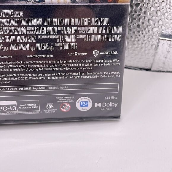 Fantastic Beasts The Secrets of Dumbledore DVD Movie (New) - Picture 8 of 11